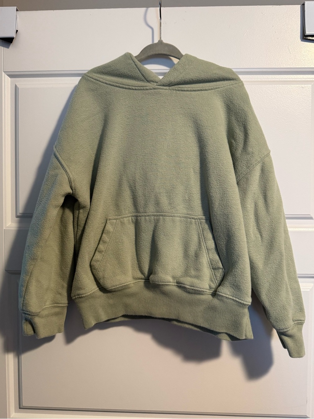 GAP Kids Light Sage Green Fleece Hoodie